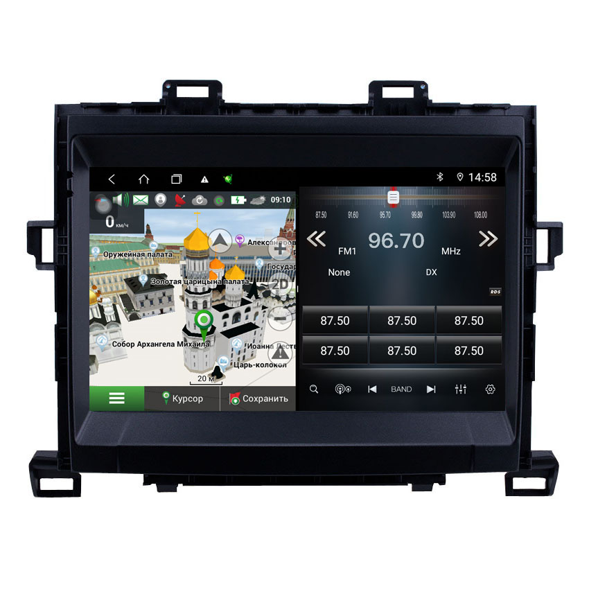 6 + 128G DSP головное устройство для Toyota Alphard H20 навигация мультимедийный видеоплеер DVD Авторадио Стерео Carplay 4G Android автомобильное радио