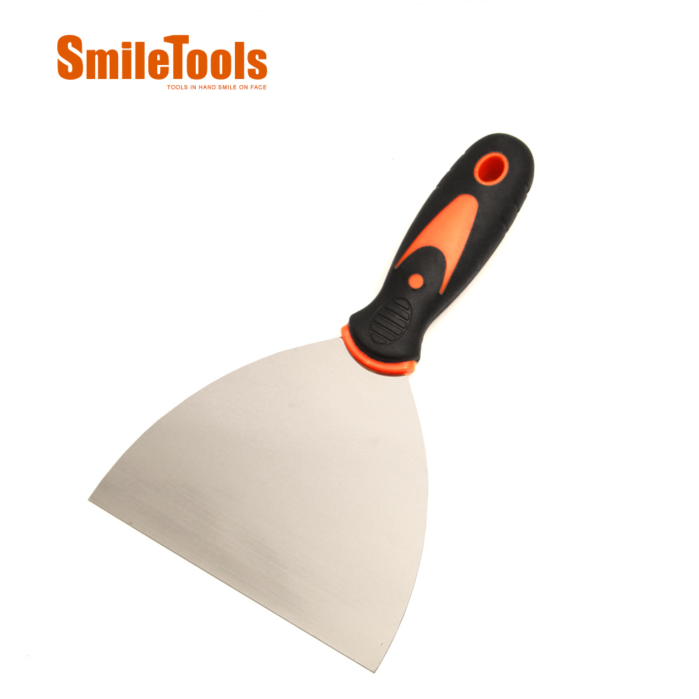 5-дюймовый скребок SmileTools, стальной нож для шпатлевки, инструмент для художника, скребок, нож для шпатлевки