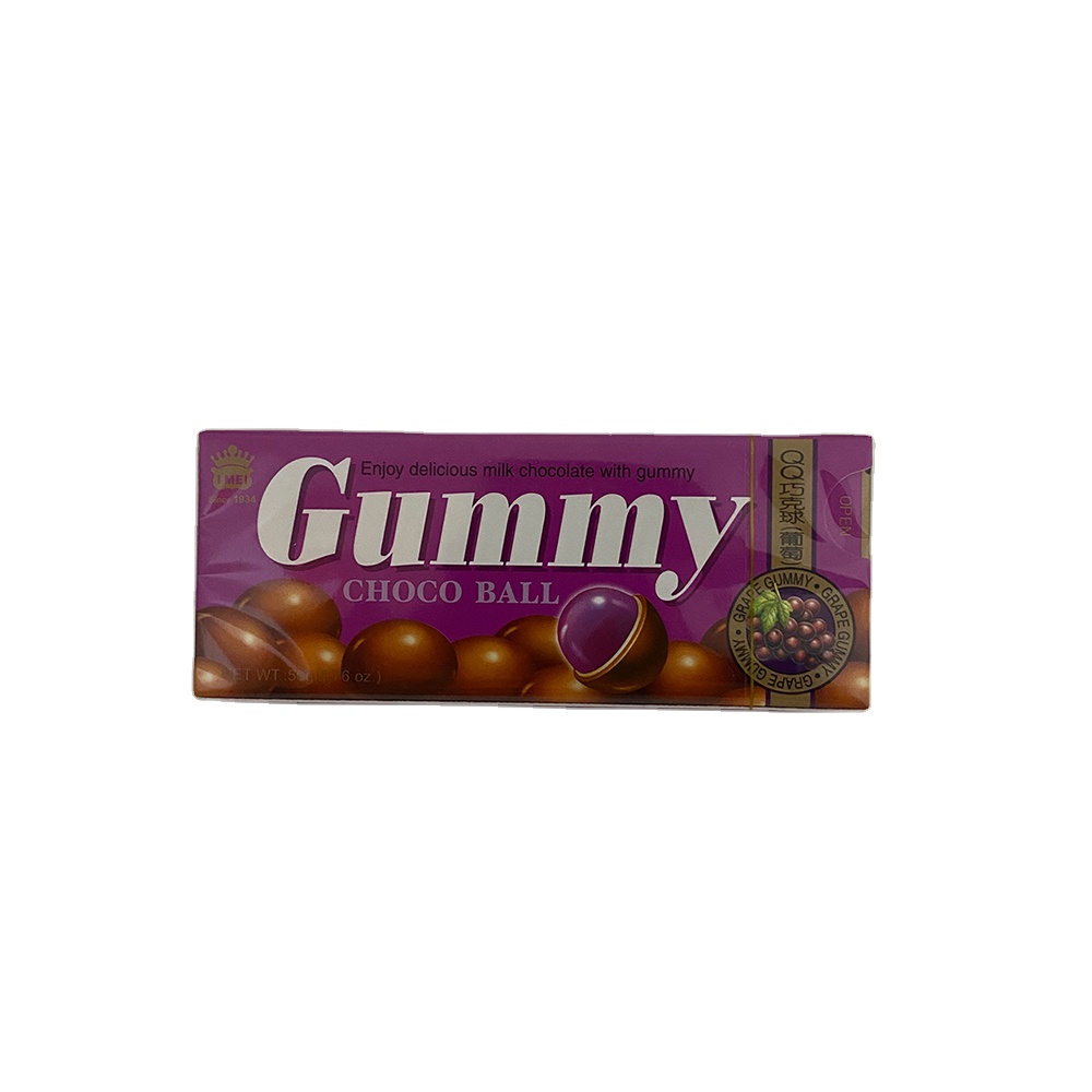 High quality healthy Puffed food Milk Chocolate Candy for travel