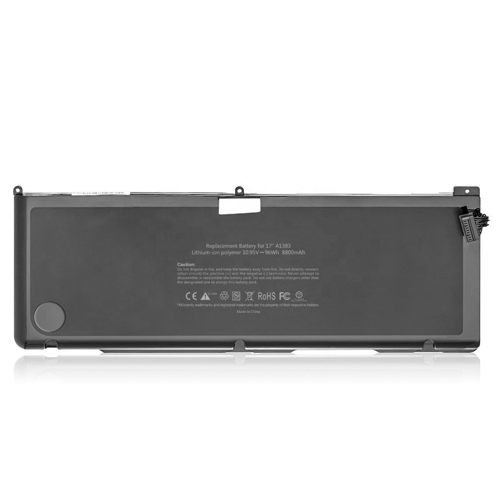 10.95V 95Wh 8800mAh 17'' 2011 Laptop Battery For Macbook Pro A1383 A1297