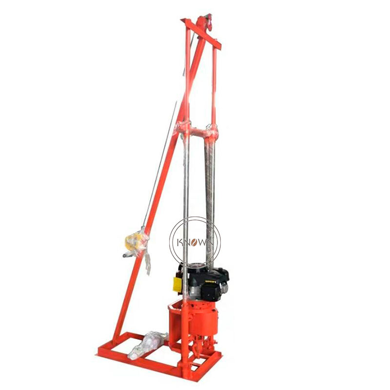 Portable Small Water Well Drilling Machine Mining Core Drill Rig Multi-functional Borehole Hard Rock Drilling Rigs