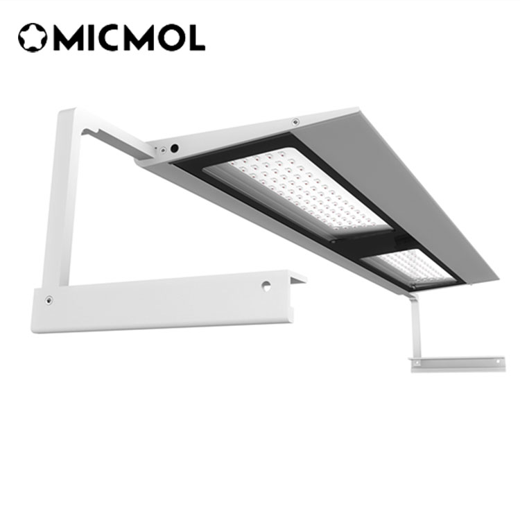 MicMol-светодиодное освещение для аквариума, 30 Вт, для пресноводного аквариума, полный спектр, посаженное освещение для аквариума