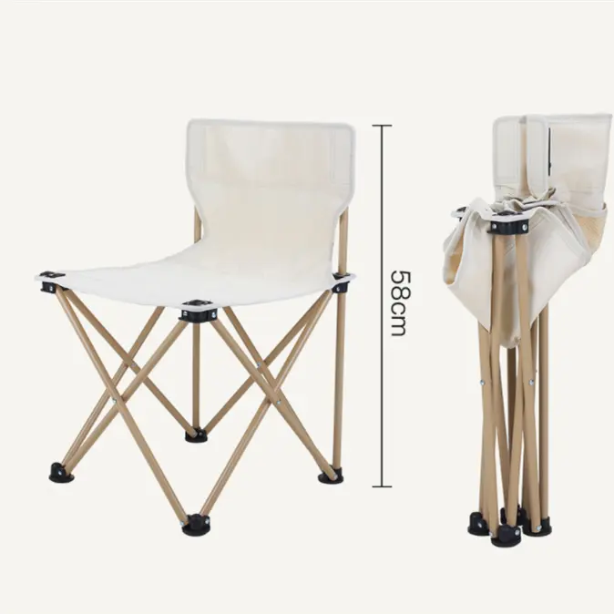 Легкий складной стул для отдыха на открытом воздухе, путешествий, кемпинга, Холщовый складной стол и стул для кемпинга