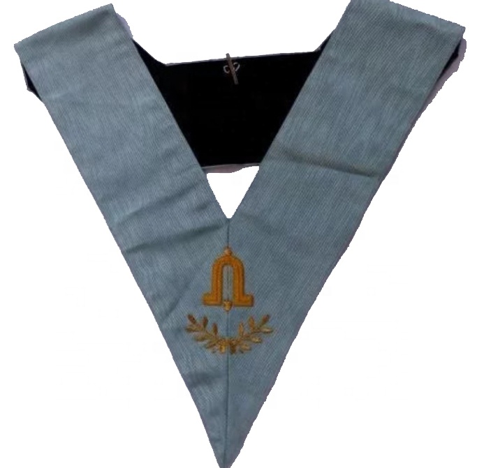 Высококачественный масонский пояс и воротник Мемфис-квадратный компас Misraim Master Mason