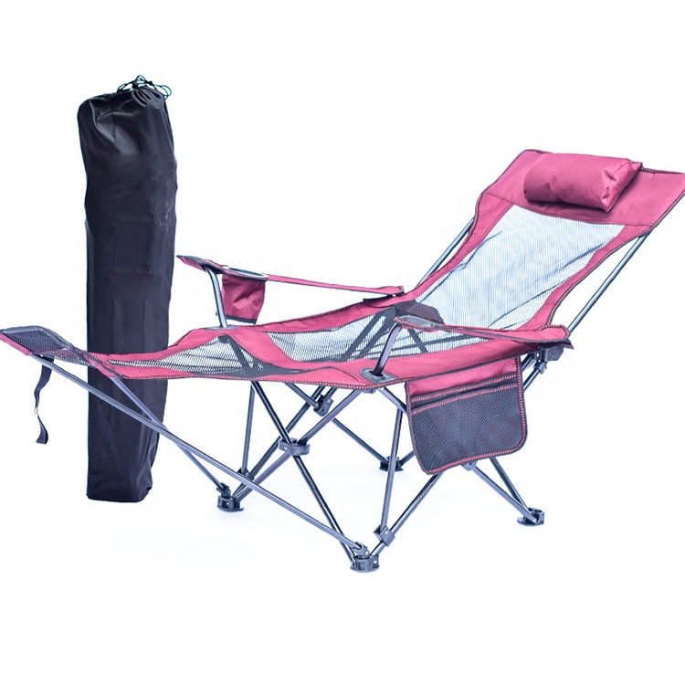 Heavy Duty Cheap Folding Camping Chair With Canopy Footrest