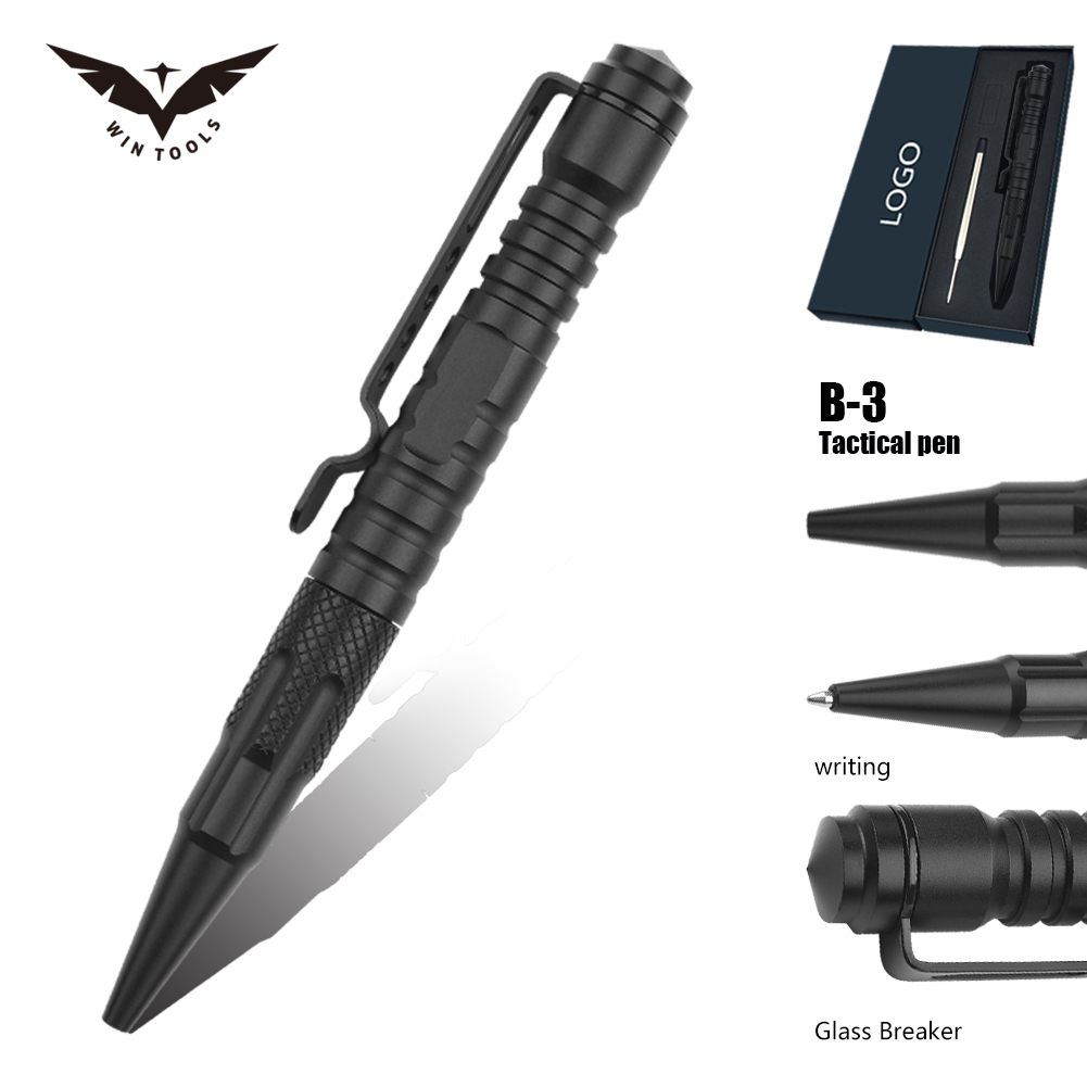 Высокое качество T6063-T6 из алюминиевого сплава тактическая ручка инструмент самообороны-B3
