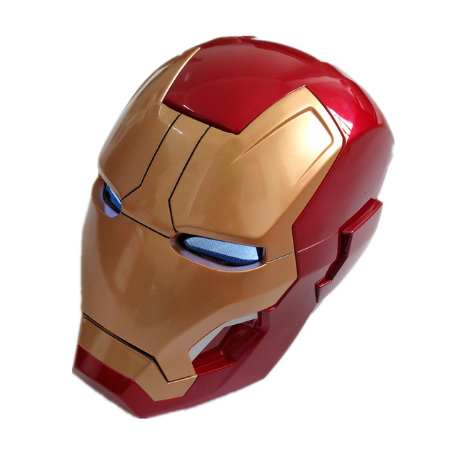 Костюм шлема для косплея Для ironman MK42 Ma sk с автоматическим включением и открыванием и пультом дистанционного управления