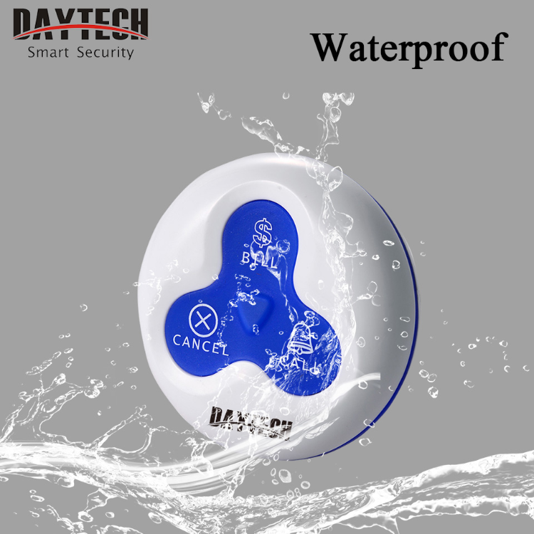 Daytech P3-03A-5 500 м ресторана в больнице аварийного беспроводной гость очереди вызывающая система вызова с 5 водонепроницаемый кнопки