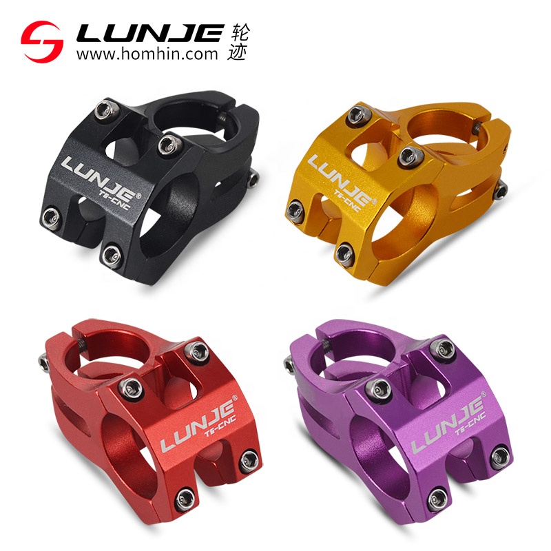 LUNJE горный велосипед standpipe 31,8*35 мм алюминиевый сплав 3D Кованые ультра-легкие аксессуары для езды на велосипеде