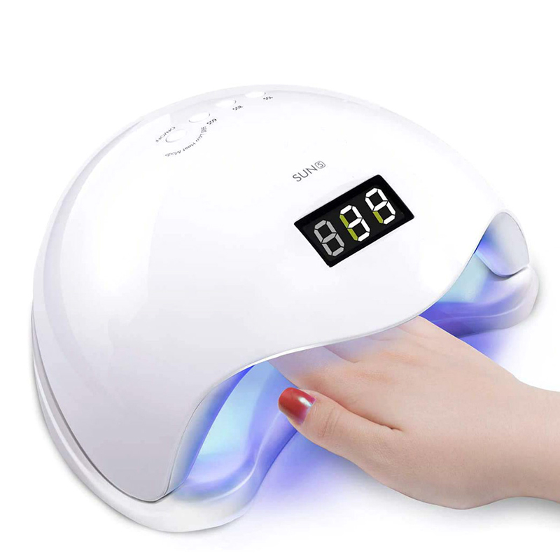 Amovol Dropshipping 48 Watt UV LED Nail Lamp U V For Nail Gel Dryer
