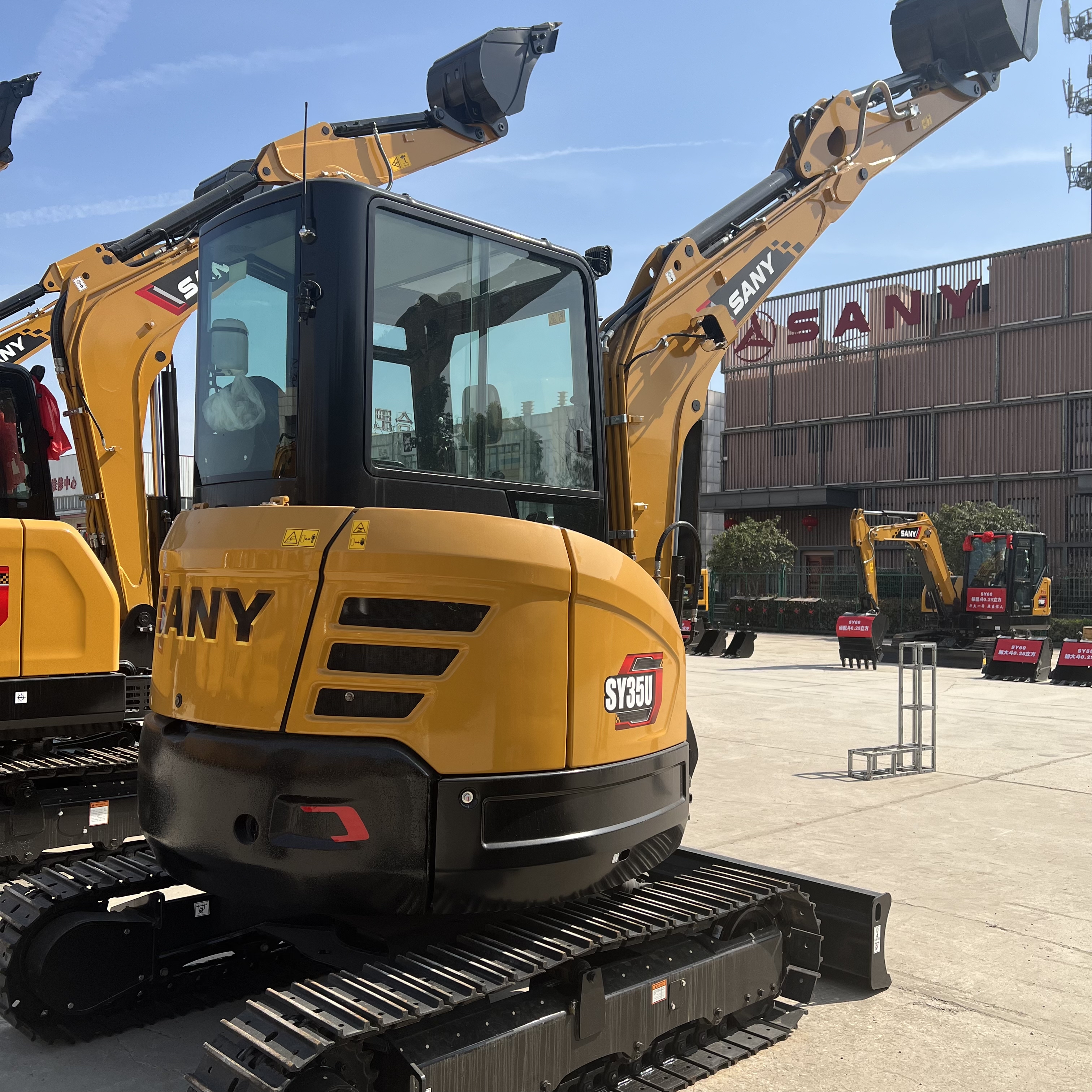 Китайский бренд мини-экскаватор sy35u 3,5 t sany 35 мини-экскаватор sy35u новый экскаватор