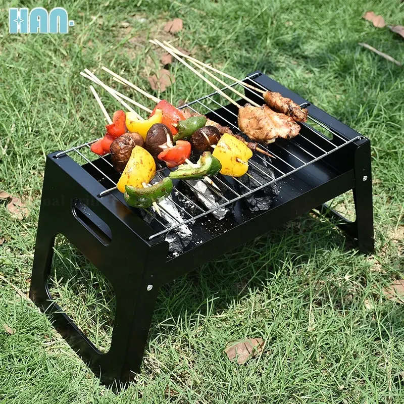 Grill Grill Korean Steel Restaurant Kitchen Hotel Customized Everyday Chrome Plated Charcoal Grill Holder Charcoal Grill Hibachi