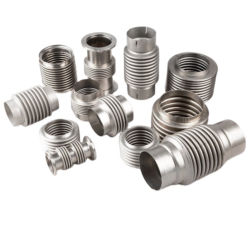 Customizable Dia 38~127mm Exhaust Expansion Joints Multi-layer Bellow Titanium Stainless Corrugated Pipe for Cars