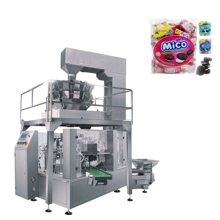 Granular meat piece meat granule beef granule automatic packaging machine