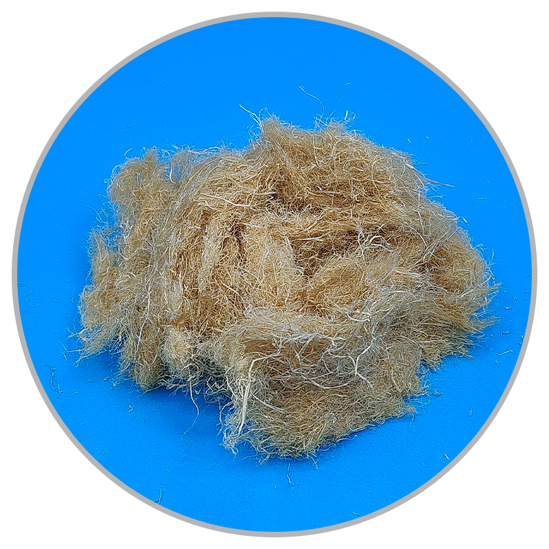100% natural raw bamboo fiber for composite material