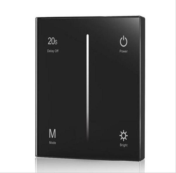 Настенный диммер CCT RF 2,4G, светодиодный диммер, сенсорная панель, переключатель triac, светодиодные диммеры