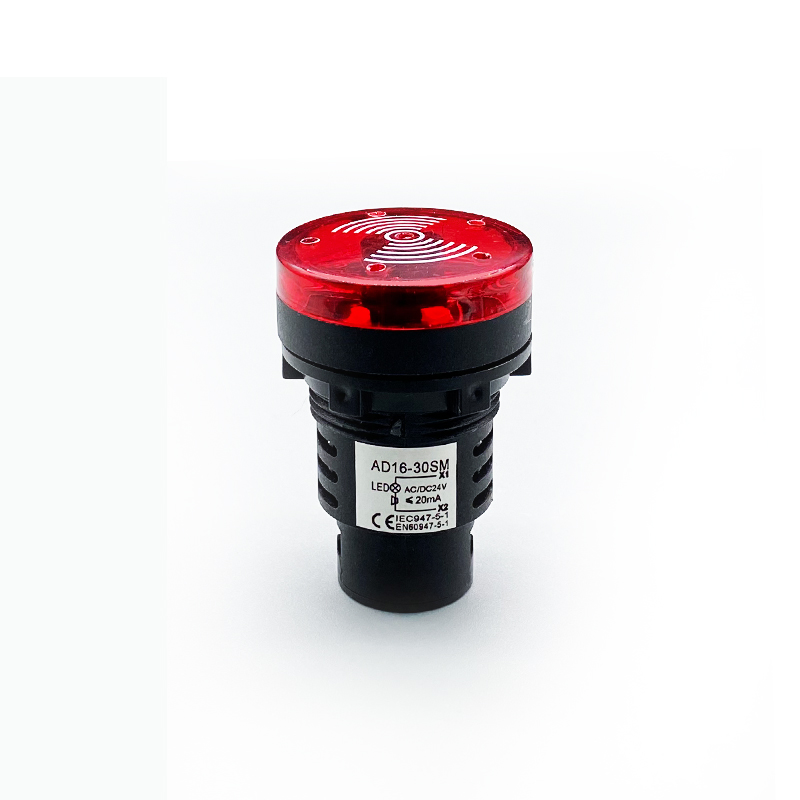 AD16-30SM зуммер 220V380V24V12V мигающая звуковая и световая сигнализация