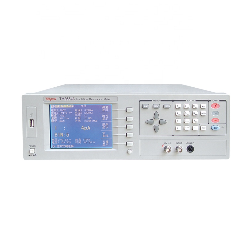 TH2684A одноканальный выходное напряжение Megar изоляции метр тестер 10 до 1000V,1 в разрешение