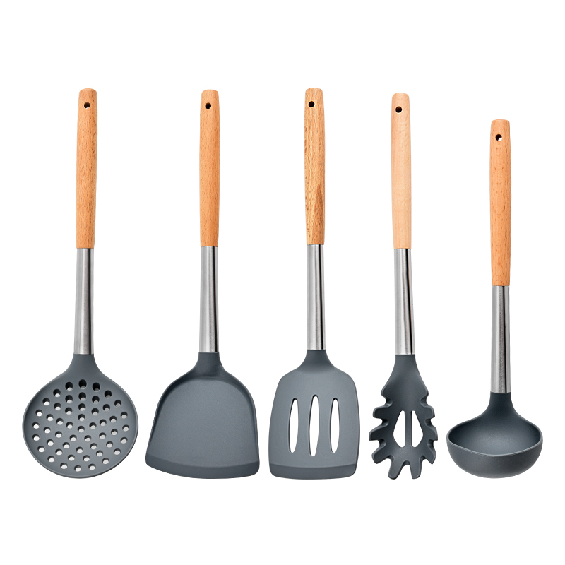 New Style Low Price Customizable 5 Pcs Home Kitchen Accessories Utensils Cooking Tools