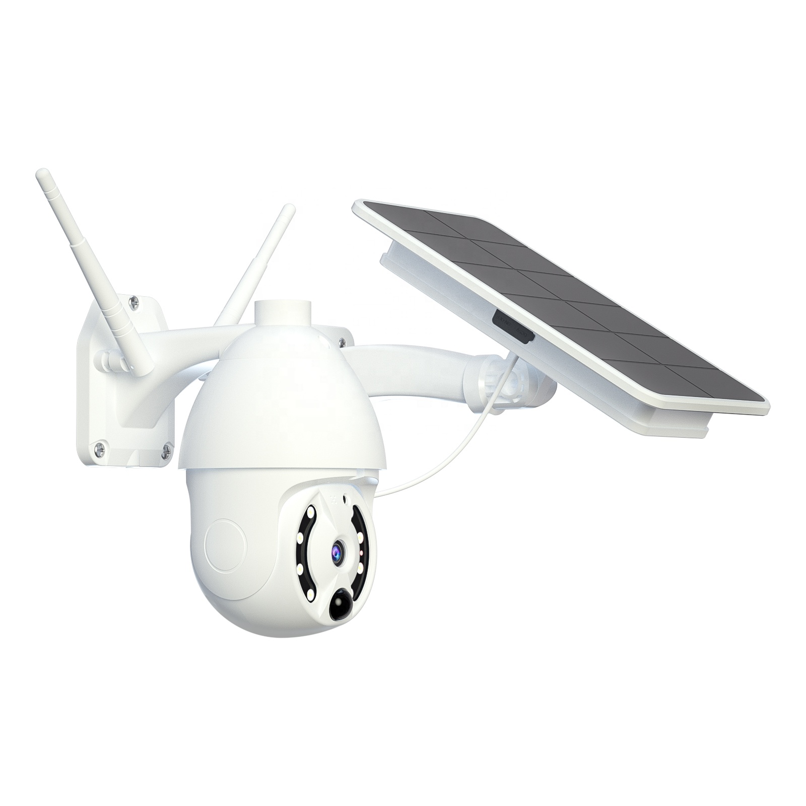 solar powerd ip camera 1080P ptz Wifi security with SD 4G card solar outdoor solar camera