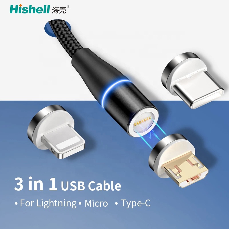Быстрая зарядка USB C Магнитный кабель быстрое зарядное устройство Магнит кабель синхронизации данных телефон кабели