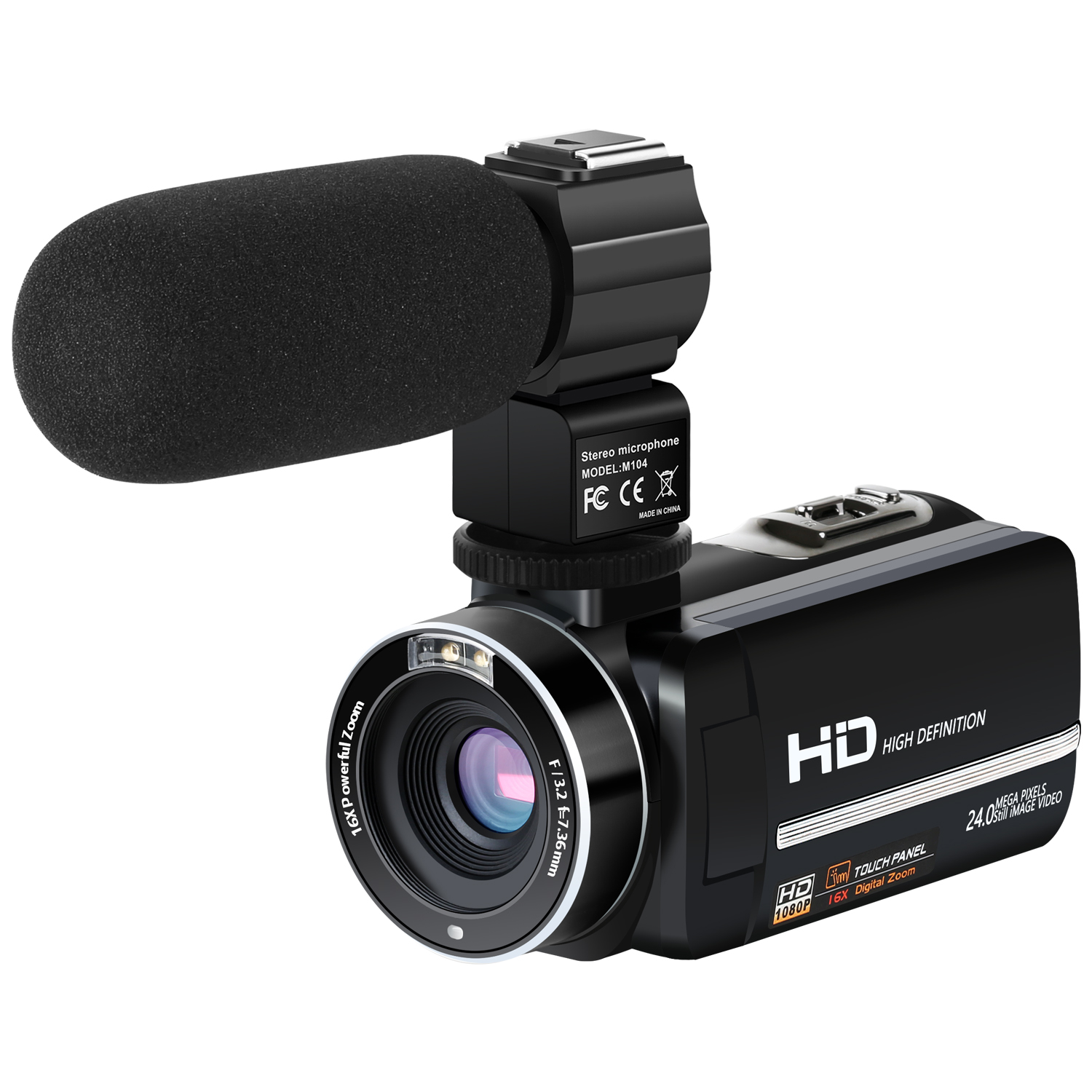 Черный ручной hd 1080p камера dvr видео рекордер