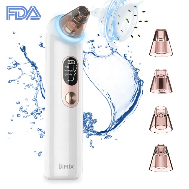 New Arrived Home Use Lifting Skin Tightening Machine Blackhead Remover electric Pore Vacuum Cleaner With Blue Light