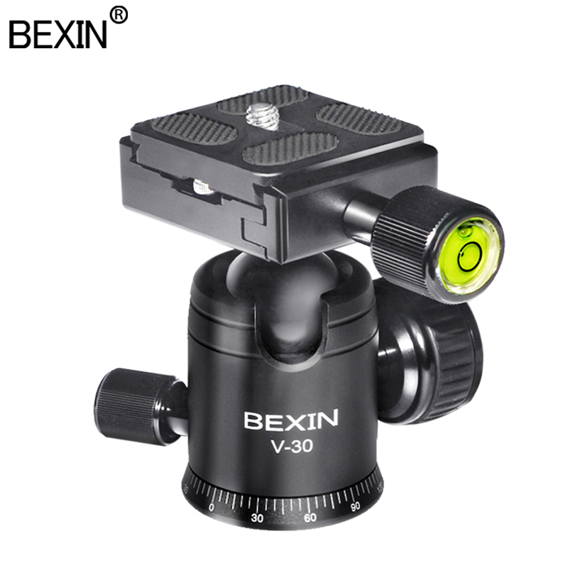 BEXIN панорамная вращающаяся на 360 градусов шариковая головка для видеокамеры штатив шаровая Головка для DSLR камеры штатив монопод Аксессуары