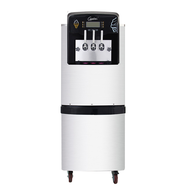 110KG Ice Cream Machine 20L / H Taylor Soft Ice Cream Machine Softy Ice Cream Machine Big Capacity Stainless Steel Body Gelato