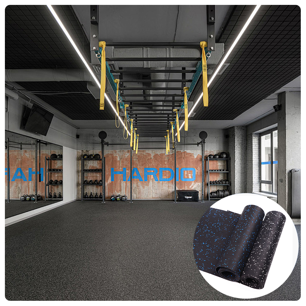 Custom Logo rubber mattress epdm rubber flooring Factory Supply rubber mat roll for floor