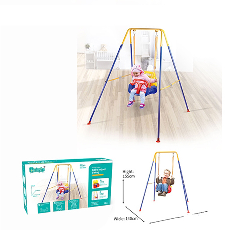 Baby Games Sport Indoor Outdoor Playground Play Plastic Children Safe Belt Hanging Single Seats Infant Chair Swing Toy For Kids