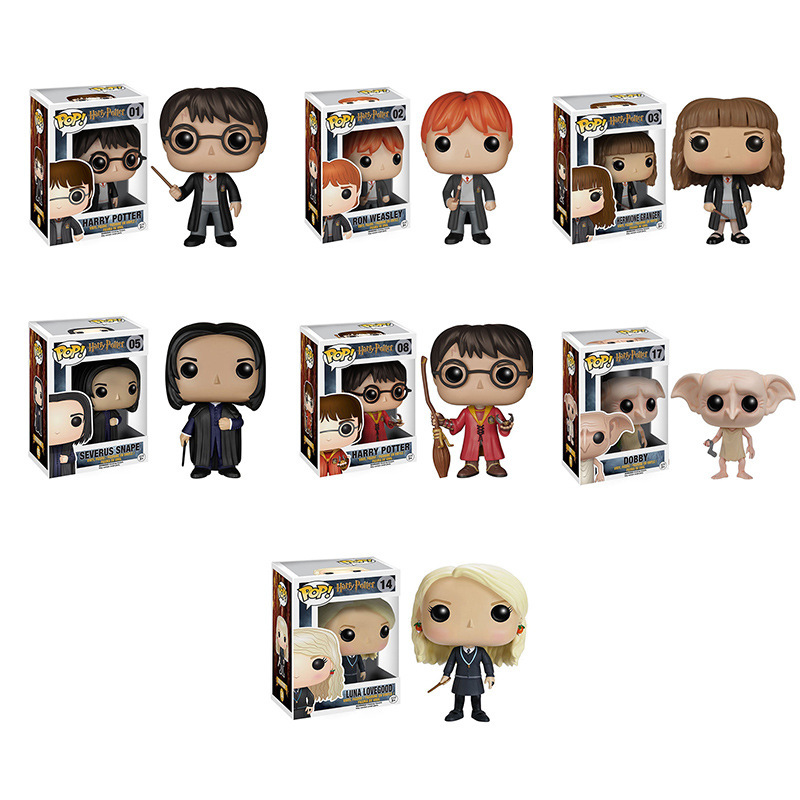 Экшн-фигурка XINYU Funko Pop Harry, игрушки, брелок, подарок #01 #08 #09, Коллекционная модель для всех типов, игрушки 10 см