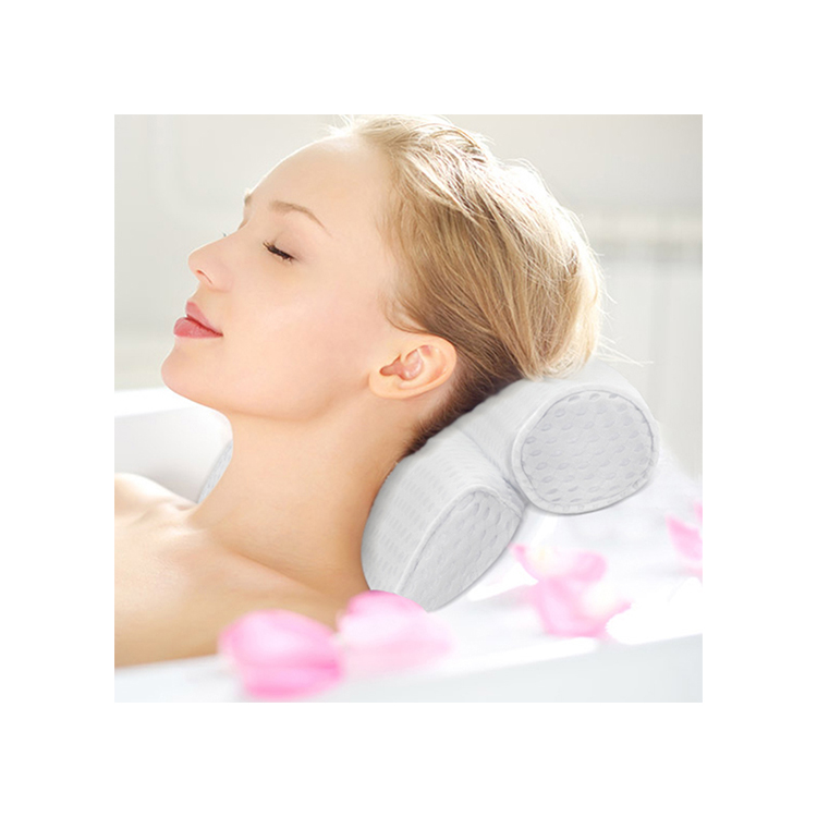 Factory Wholesale Modern 3D Bath Pillow Bath Gel Pillow For Bathroom