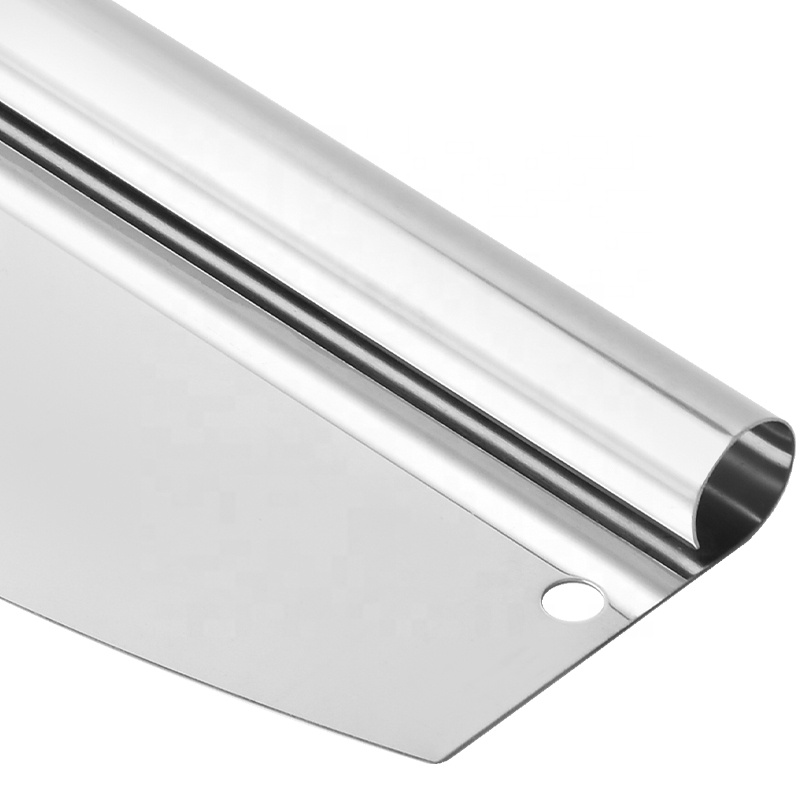 High Quality Stainless Steel Mirror Rocking Pizza Tool Blade Pizza Cutter