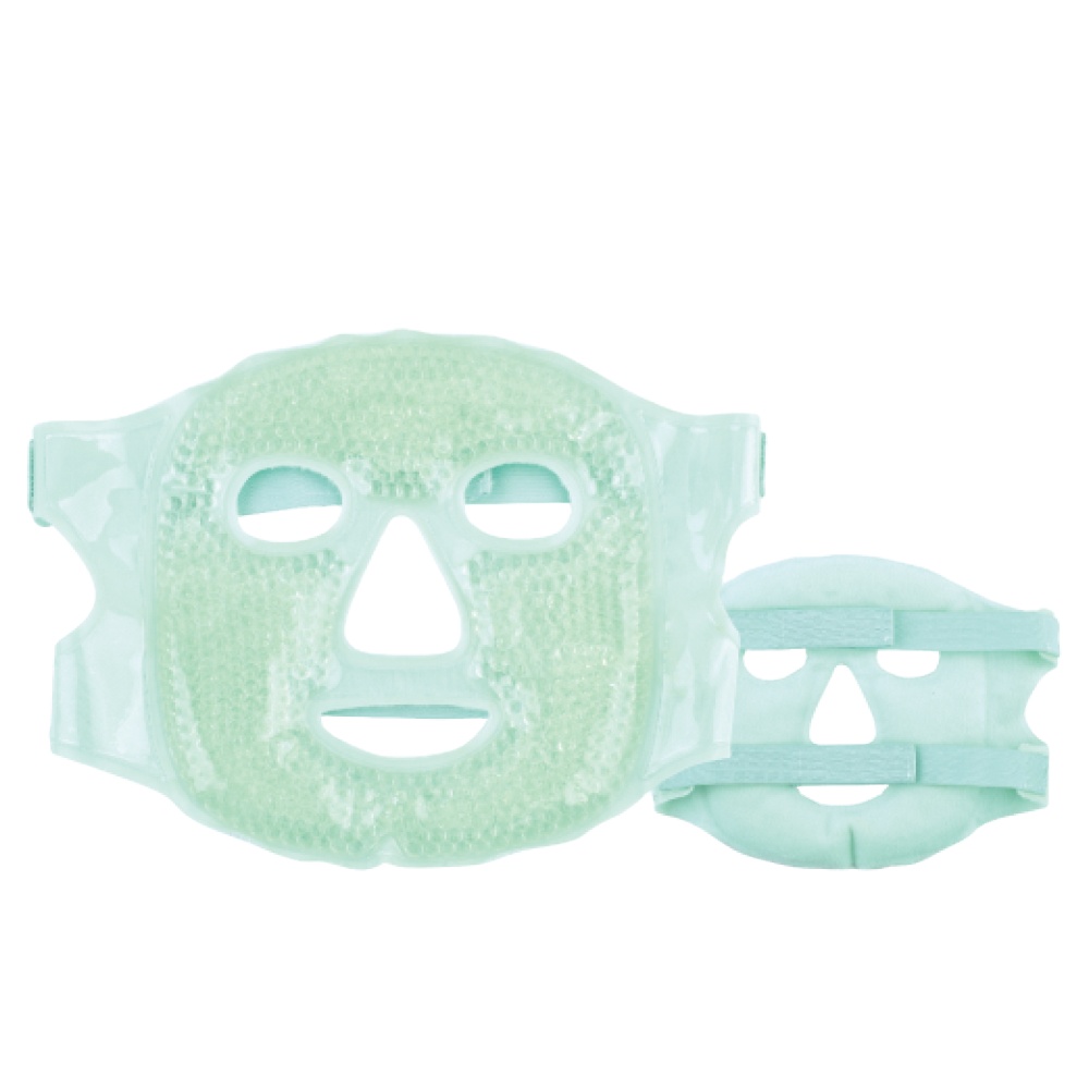 Customized cold gel face mask Microwavable Reusable Cold Therapy Ice Massage Gel Cold Face Mask