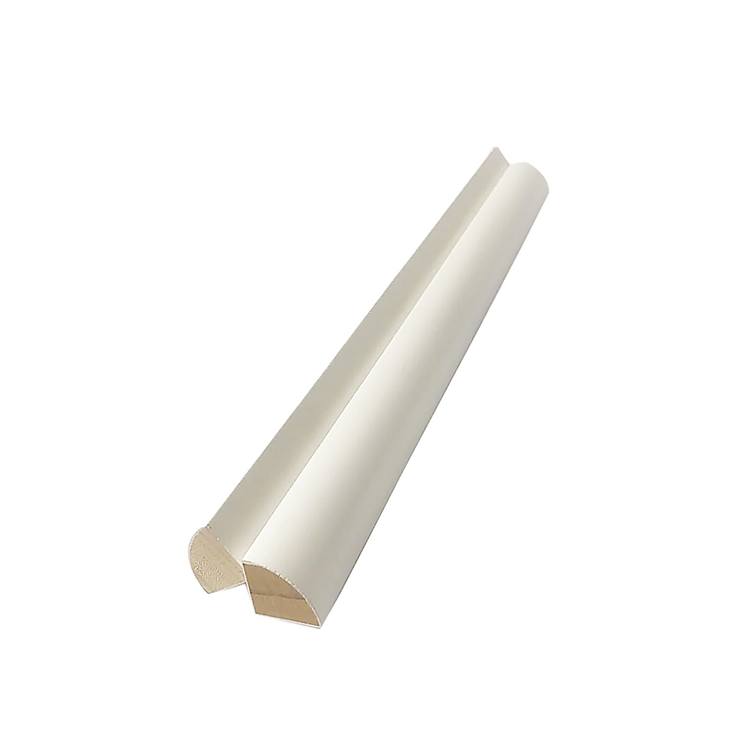 Декоративный Gesso, грунтованный угол, деревянное литье, круглая форма
