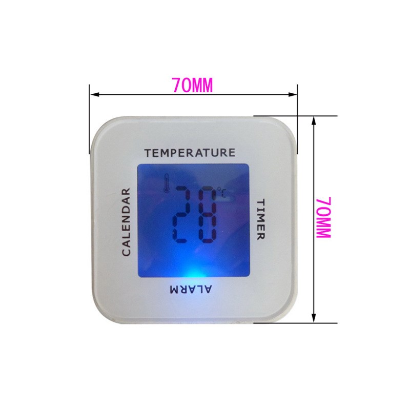Digital Calendar Alarm Day Clock- am pm/5 Alarm/for Extra Large Impaired Vision People, The Aged Seniors, The Dementia