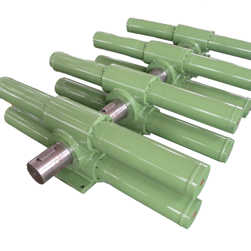 SBM Advanced Technology Metallurgy Heavy Duty Rotary Seal Telescopic Hydraulic Cylinder With One Year Warranty