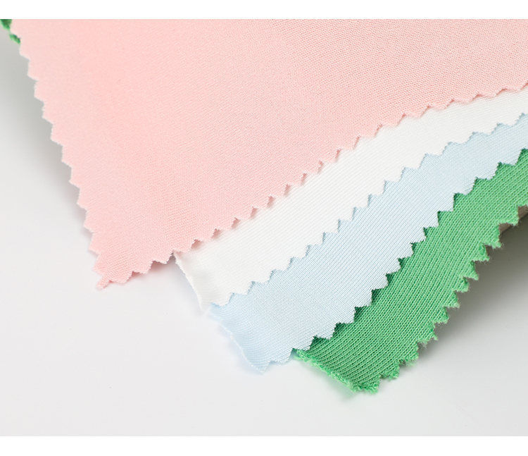 Wholesale Custom OEM ODM Biodegradable Apparel Cloth 182CM 230GSM 50% Cotton 50% Viscose Knitted Interlock Fabric
