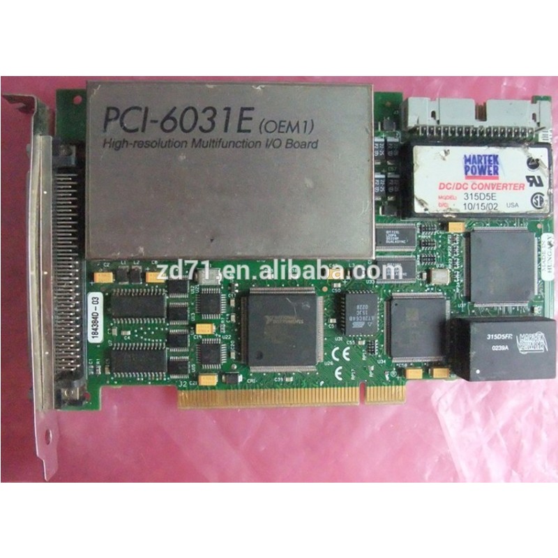 PCI-6031E карта сбора данных DAQ карта 100% протестирована