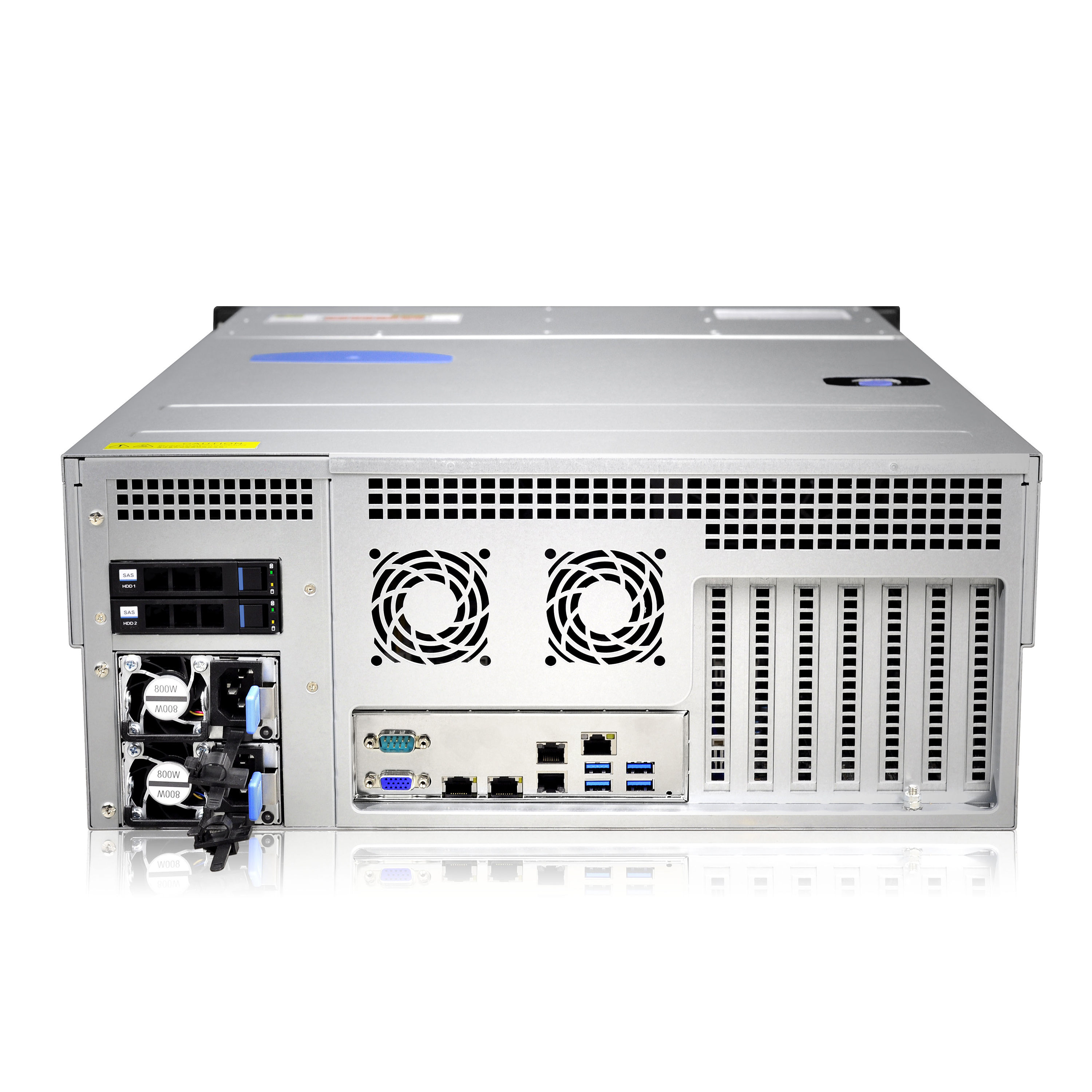Корпус Шасси для серверов 4U 24 bay для HPC,WEB и хранения данных
