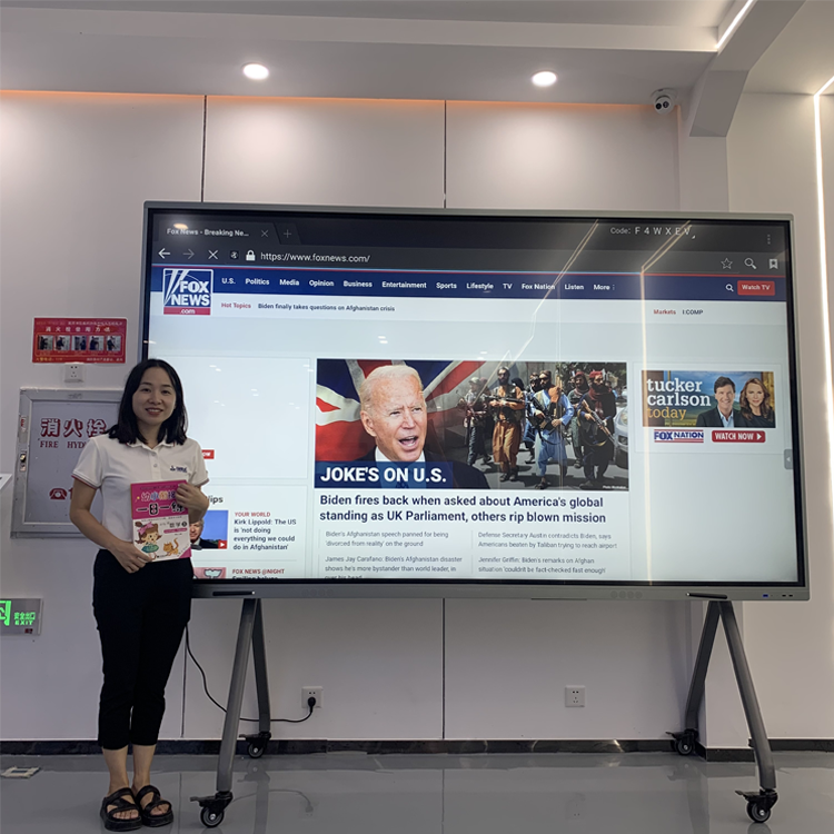 55-дюймовый интерактивный цифровой whiteboard умной белая доска интерактивная цифровая электронная доска