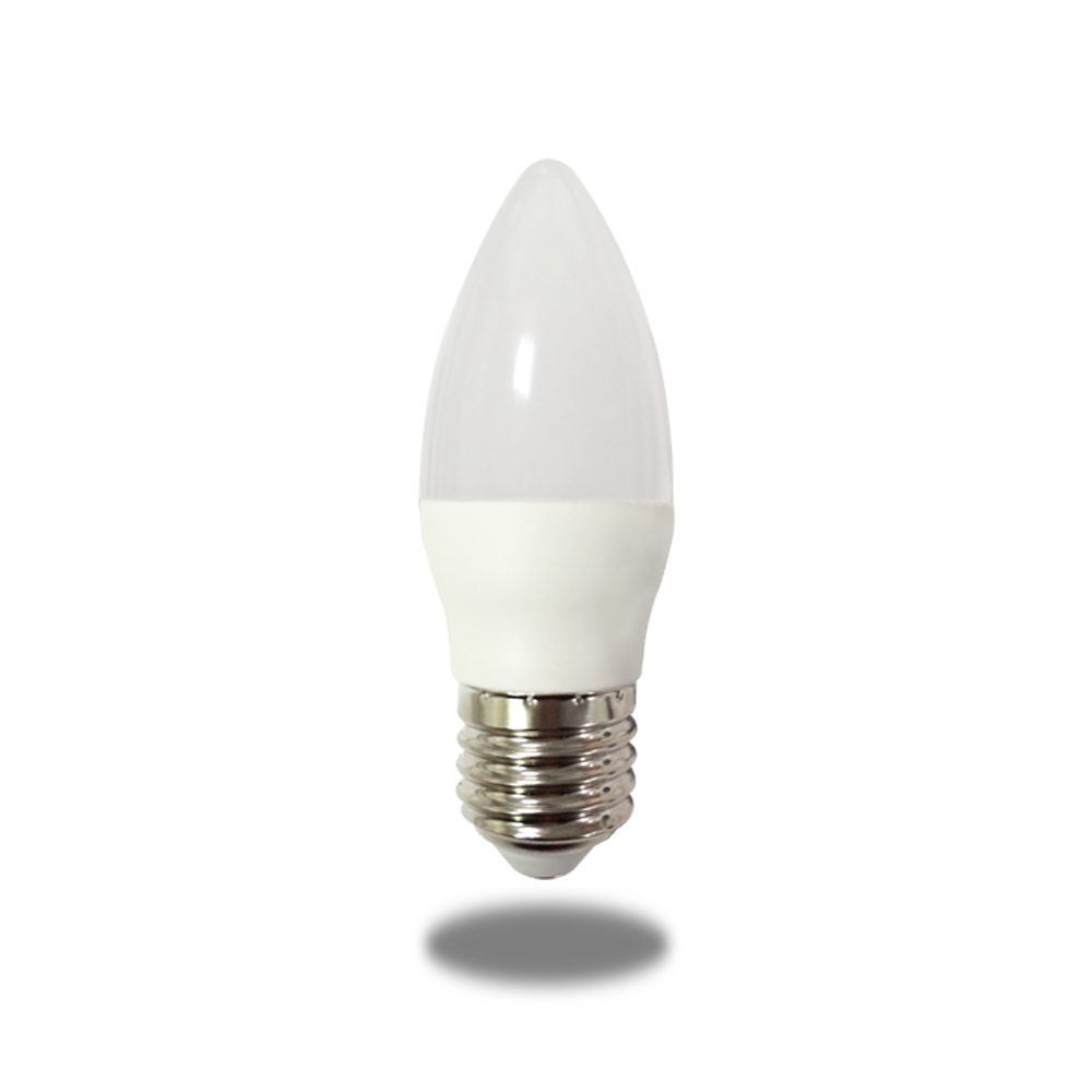 7W E12 E14 Base Chandelier Pendant Lighting C37 CCT Adjustable Smart Candle LED Bulbs for Decoration
