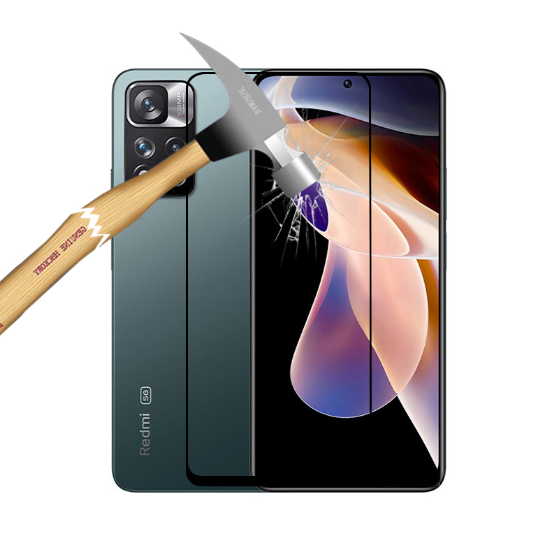 Полностью наклеиваемая поверхность 9D Защитное стекло для экрана для Xiaomi Redmi Примечание 11 Pro плюс защитная пленка из закаленного стекла с полным покрытием экрана