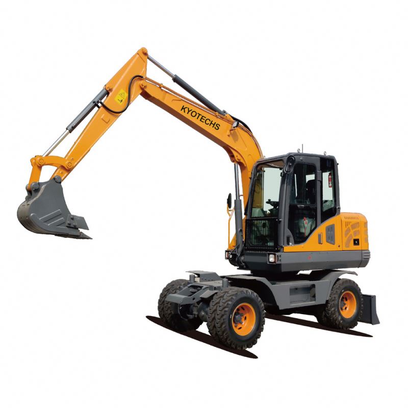 New hot sale 1 ton mini excavator 1500kg small rubber Crawler digger