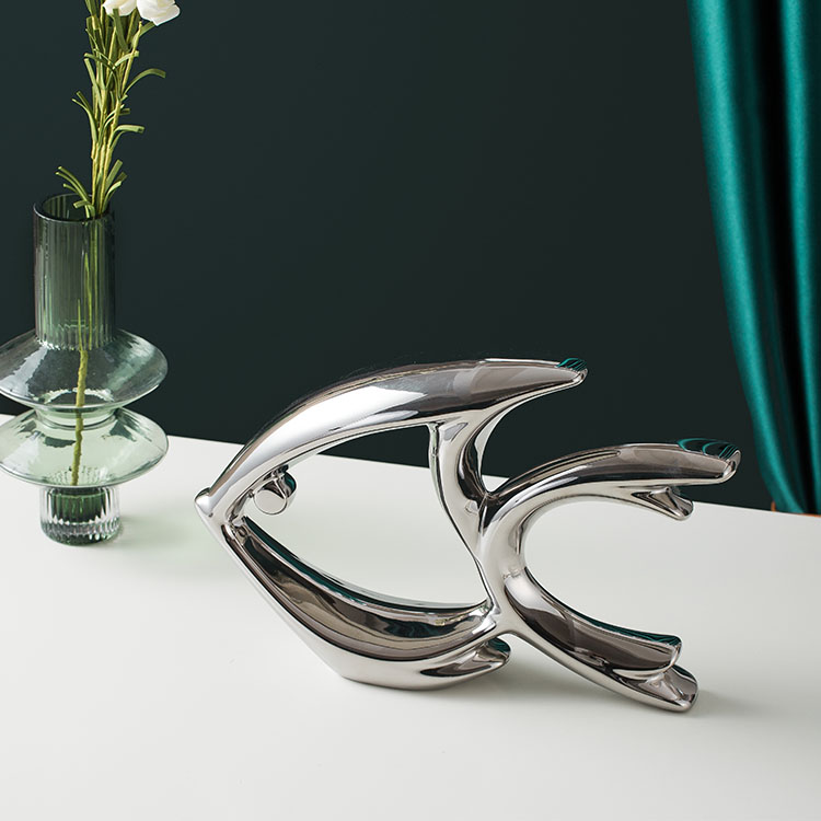 Japanese and Korea style fish shape ceramic party decorations wedding decor for home luxury
