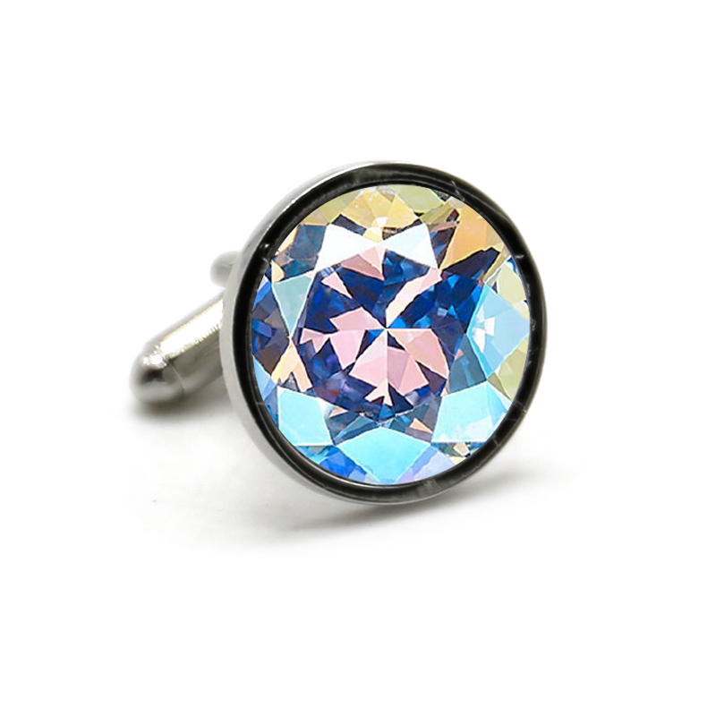 OEM Personalized Sublimation Blank Metal Cufflink Tie Clip