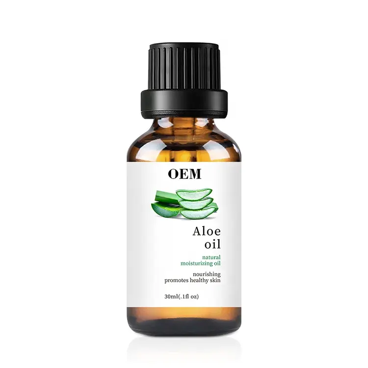 Wholesale bulk 100% pure organic skin care face body oil organic aloe vera oil