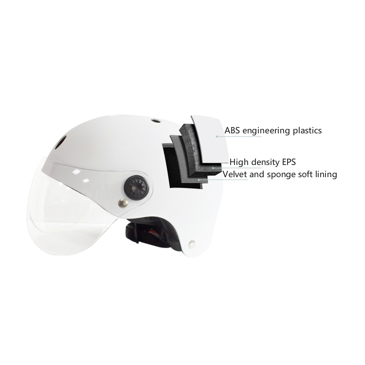 Casco2021защитный шлем для езды на открытом воздухе с ветрозащитным зеркалом, Женский шлем для электрического велосипеда, шлем для электрического скутера