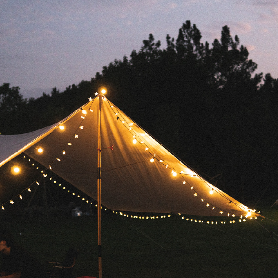 10M LED Lighting Camp Atmosphere Light Tent Decoration USB Lamp String For Camping Outdoor Party